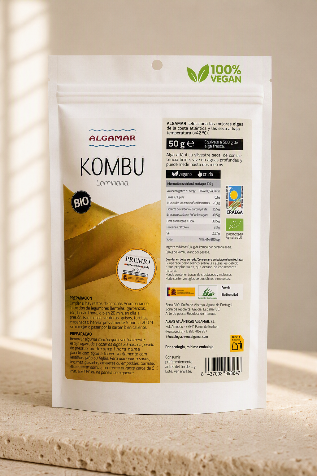 Alga Kombu BIO
